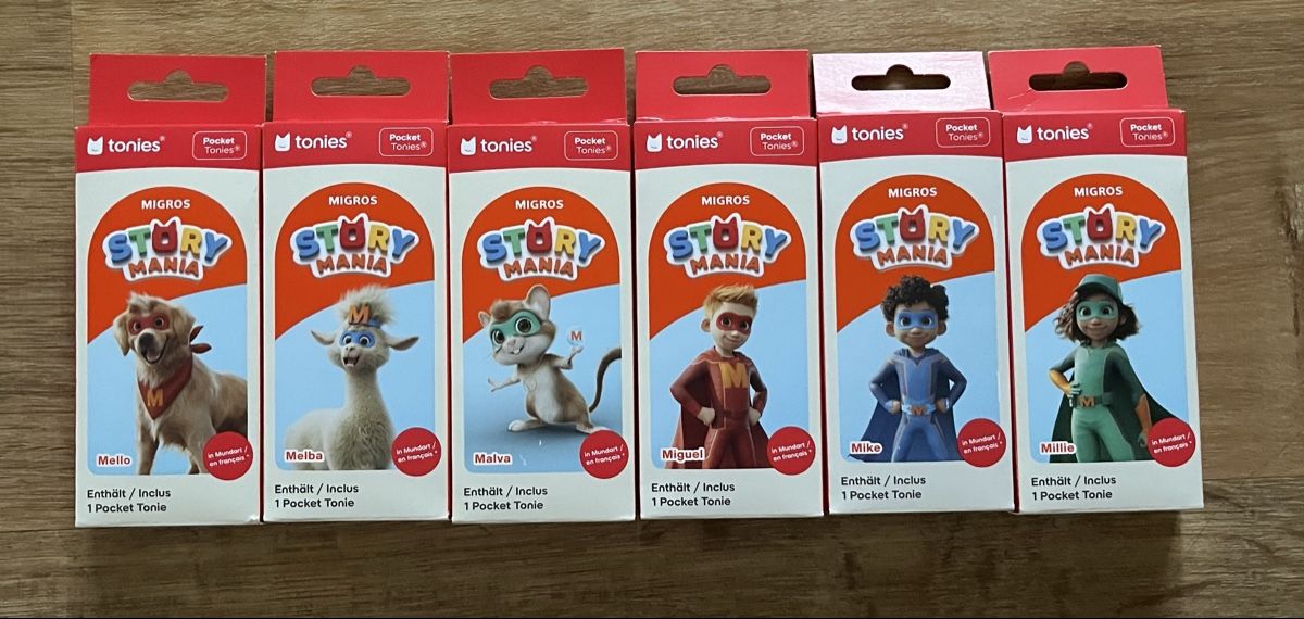 Hörbücher: Migros Story Mania – Neu und originalverpackt aus Siebnen von Boga1979