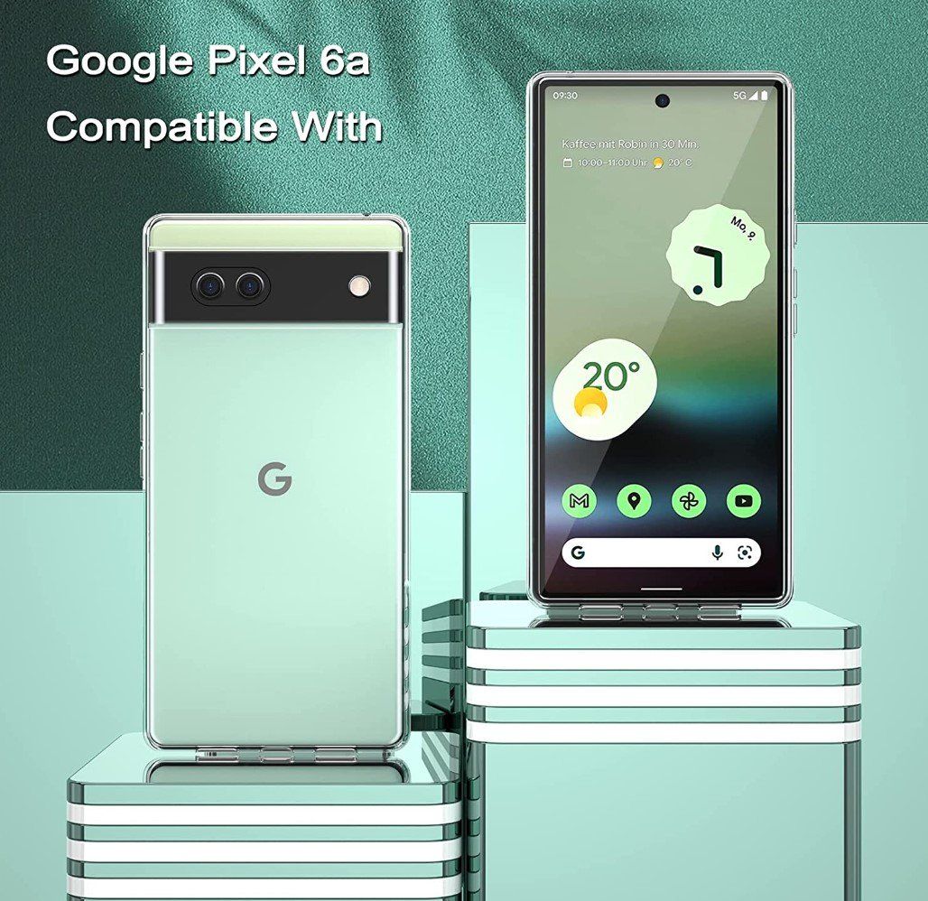 Cover & Protezioni schermo: Google Pixel 6a Hülle Case transparent TPU dünn weich – Nuovo e nell'imballaggio originale da Rorschacherberg venduto da elektrofreak 1