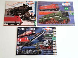 Prospectus Wechselstromsystem Roco 1996/97, 1998/99, 2000/01