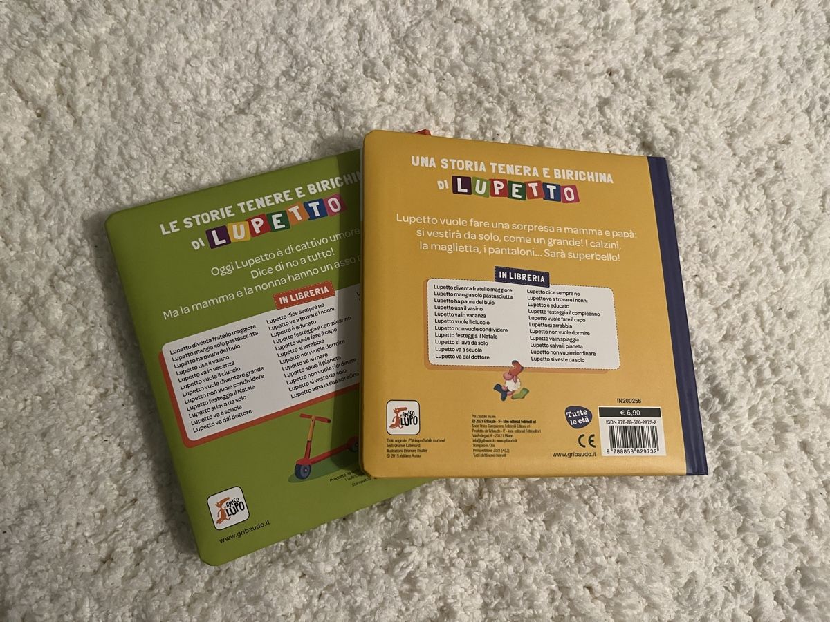 Libri: Lupetto libri per bambini 1-4 anni – Usato da Paradiso venduto da CelineShop 1
