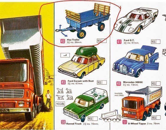Lesney Modellautos: Matchbox/Lesney: Hay Trailer – Gebraucht aus Niederhasli von rail-duerst 6