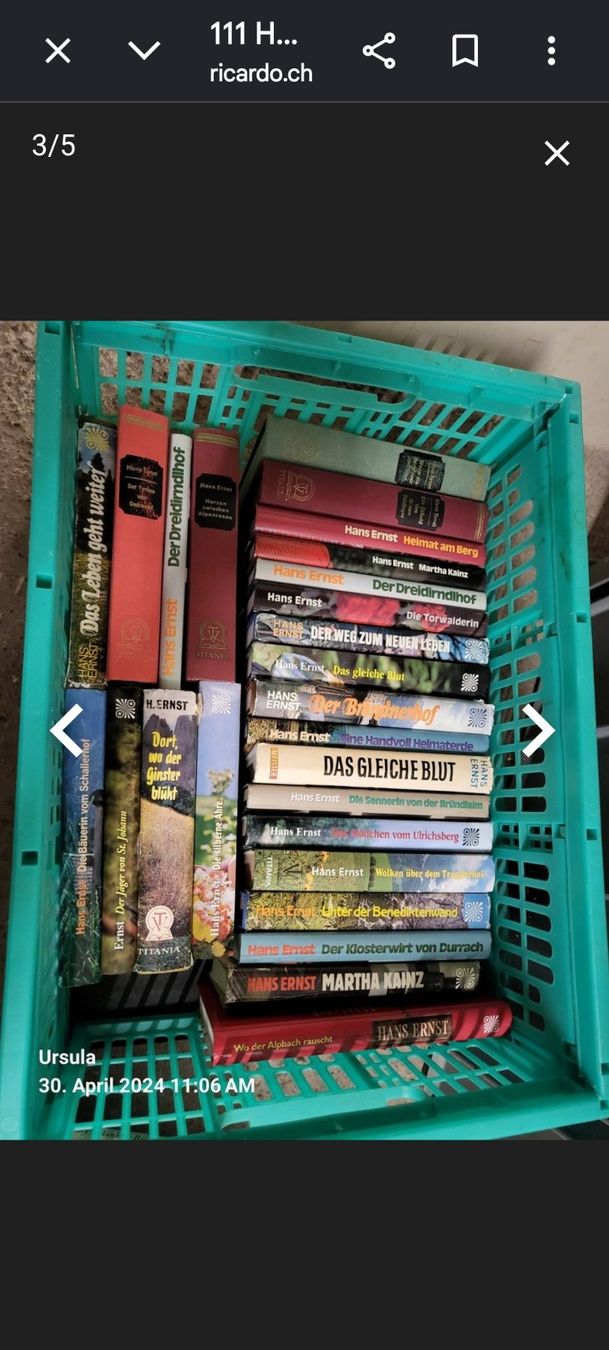 Libri: HANS ERNST BÜCHER DIVERSE – Usato da Rüti ZH venduto da poopey 2