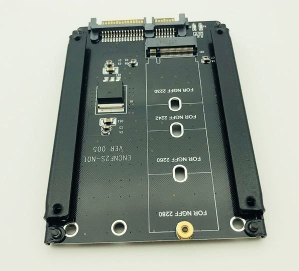 Laufwerke & Adapter: M2 NGFF to SATA Adapter – Neu und originalverpackt aus Unterägeri von RmOnline 2