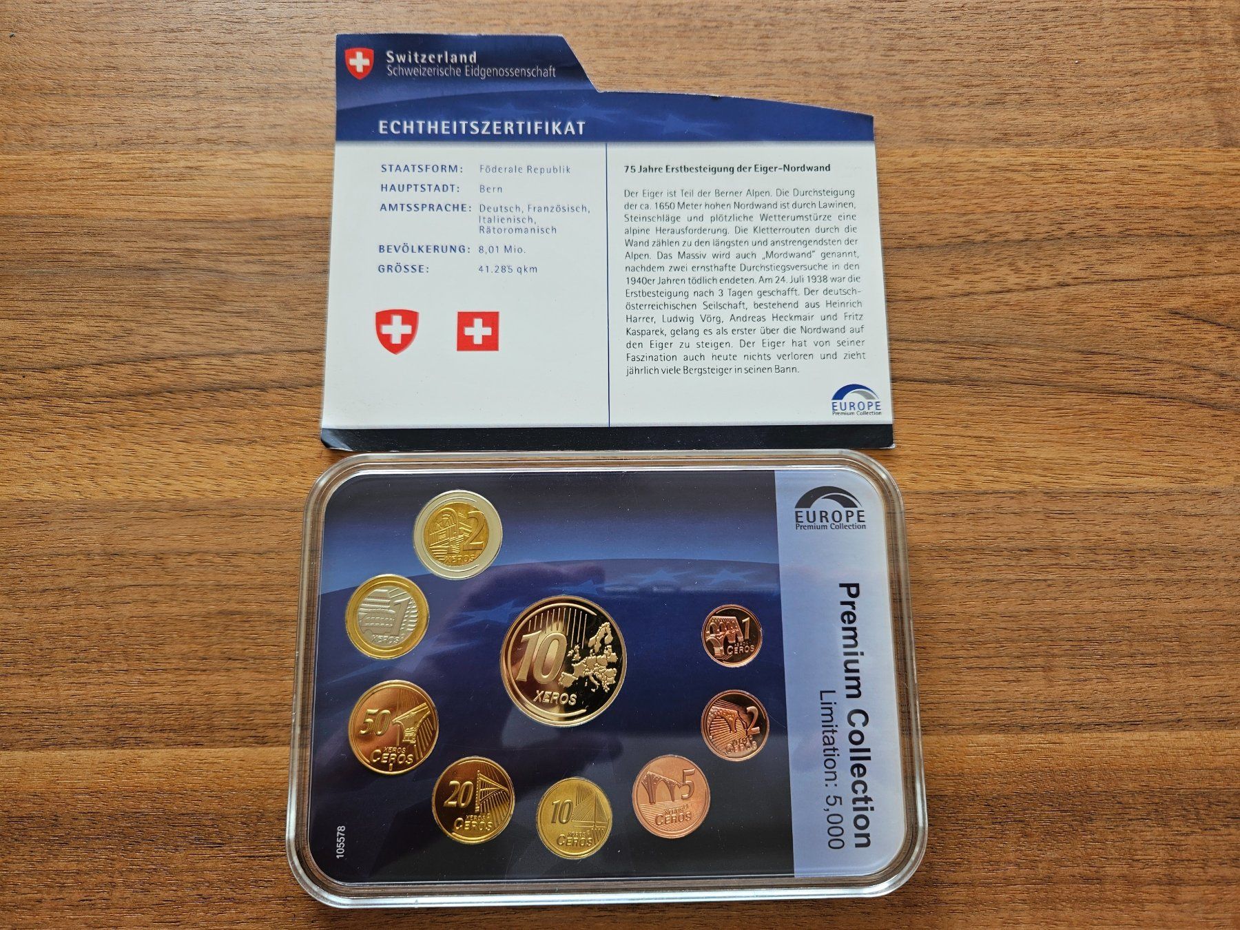 Alle Münzen: Schweizer € Euro Probe Münzsatz 2014 – Neu und originalverpackt aus Therwil von Racingr6 1