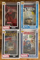 4 stk. Funko Pop Comic Covers Edition