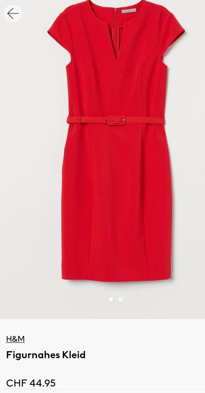H&M Vestiti: Sommerkleid mit leichtem Stretchanteil – Nuovo (secondo la descrizione) da Adliswil venduto da ssc_z8q6 1