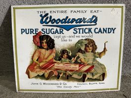 Woodwards stick Candy Werbung Reklame 