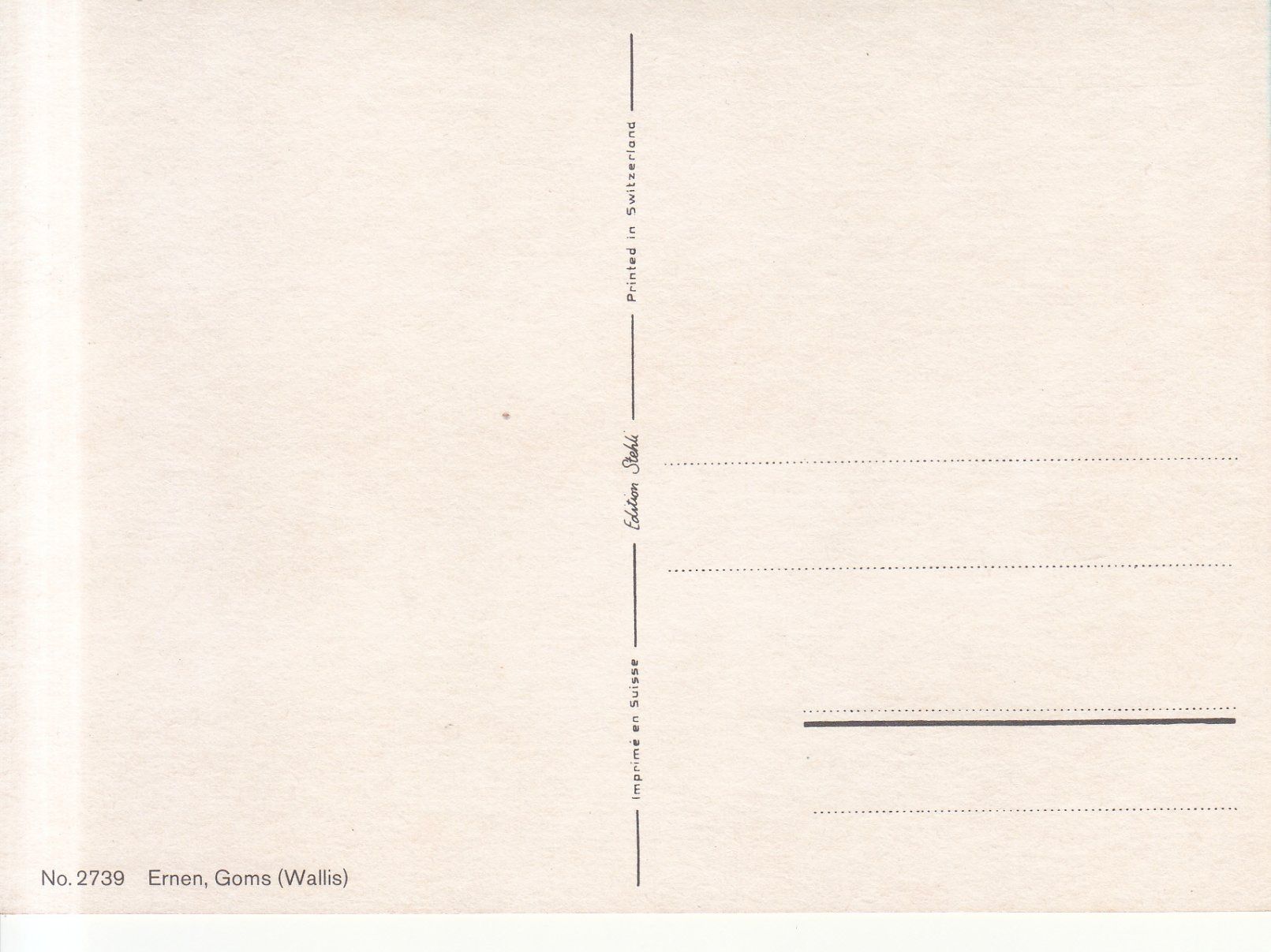 Cartoline postali: Ernen ca. 1970 – Usato da Bürglen TG venduto da StampGraf 1
