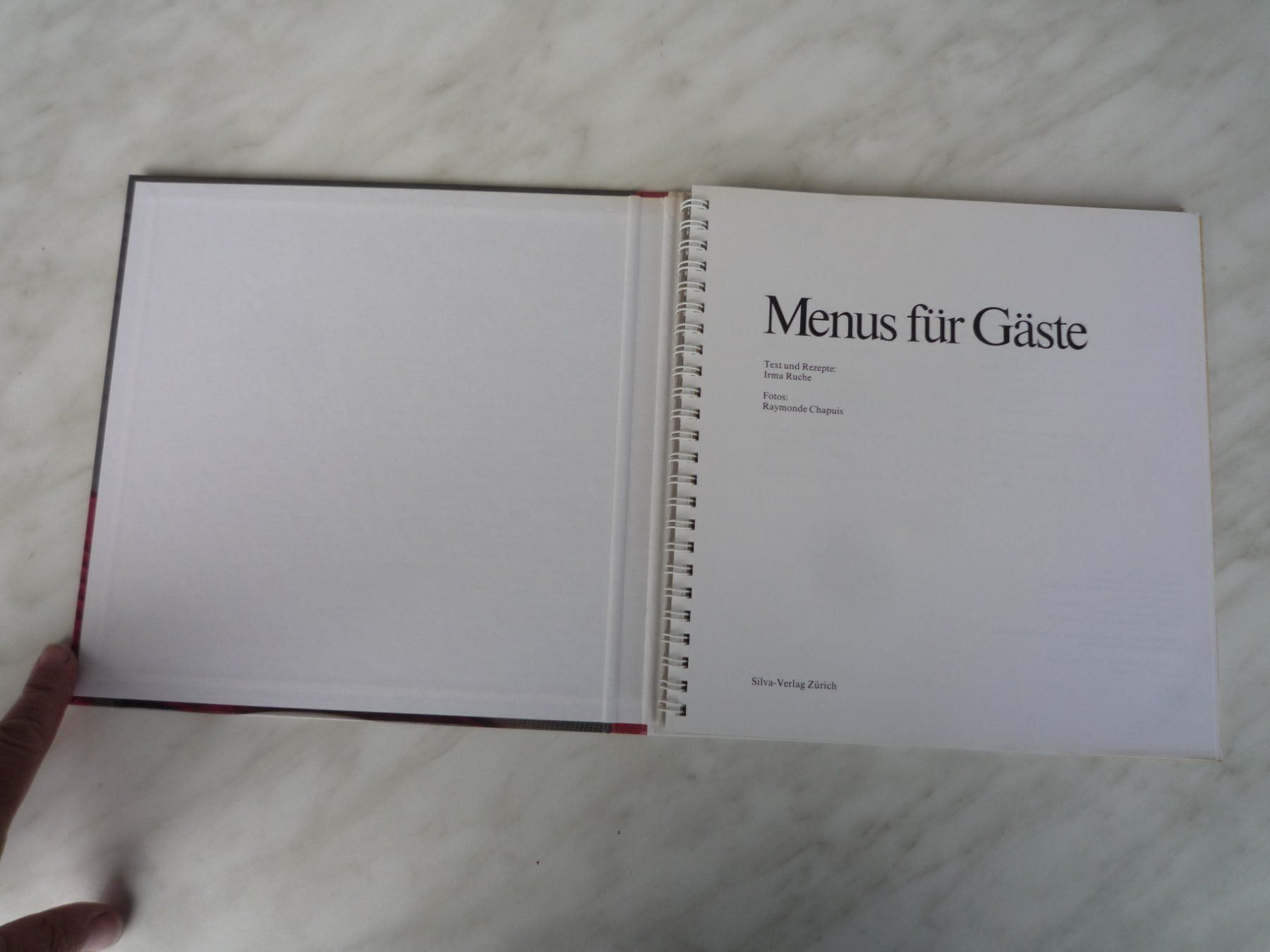 Libri: Menus für Gäste – Usato da Rafz venduto da Sonnenblume305 1