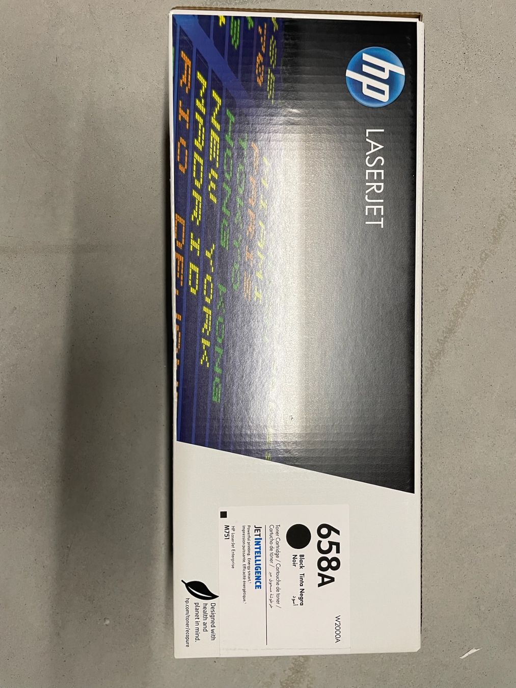 Hewlett Packard Cartucce per stampanti & toner: Toner HP 658A Nero Originale Nuova – Nuovo e nell'imballaggio originale da Adliswil venduto da mar_q6mt