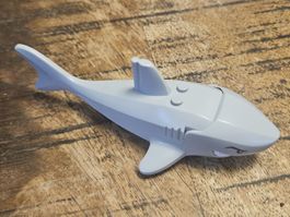 lego animal Light Bluish Gray Shark  62605pb01c01