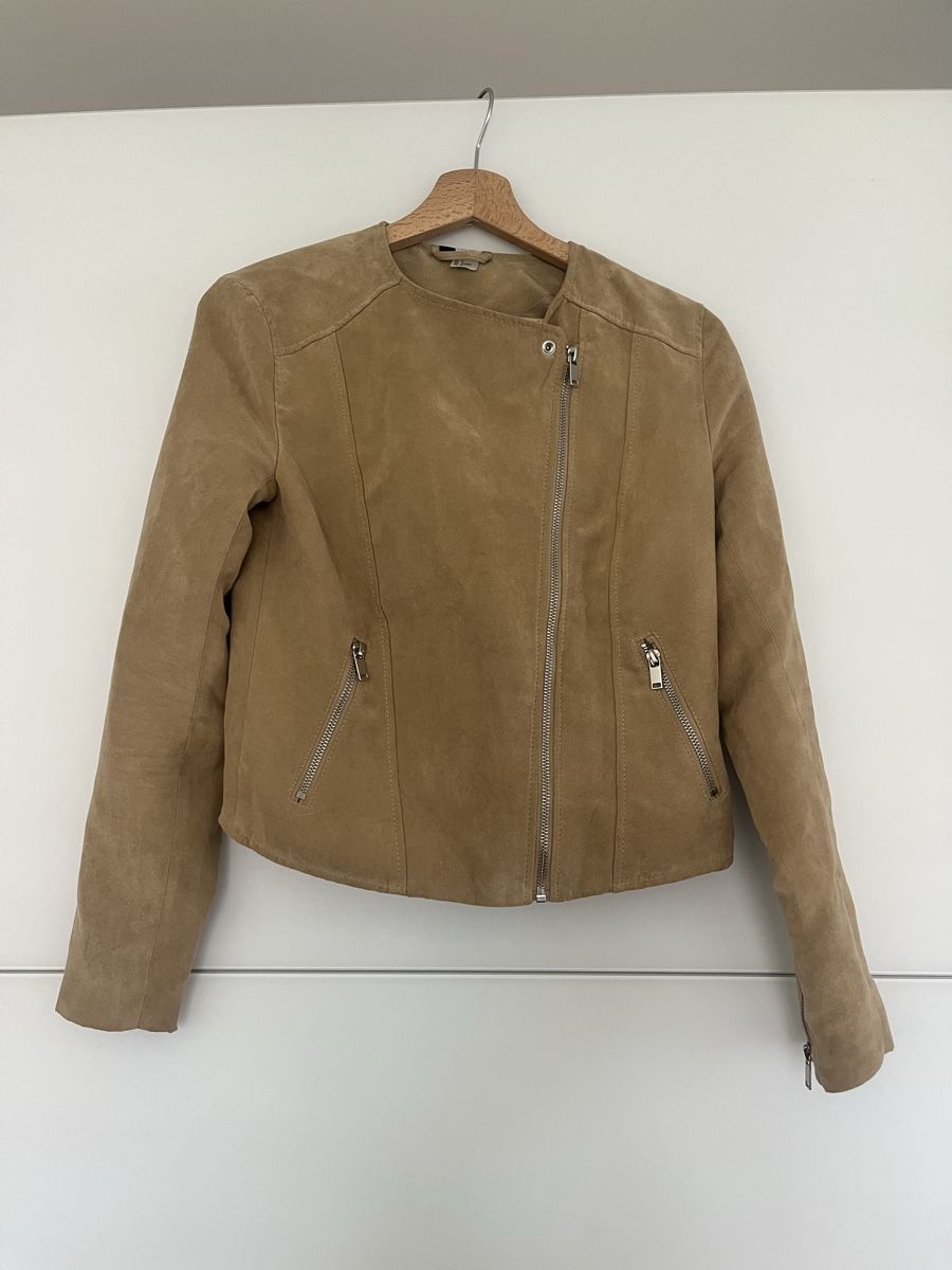 H&M Giacche: Jacke in Wildlederoptik Beige H&M, Gr. 36 – Usato da Winterthur venduto da nstau 2