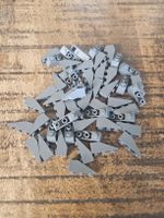 lego 4287 lot de 50 pièces Dark Bluish Gray Slope,
