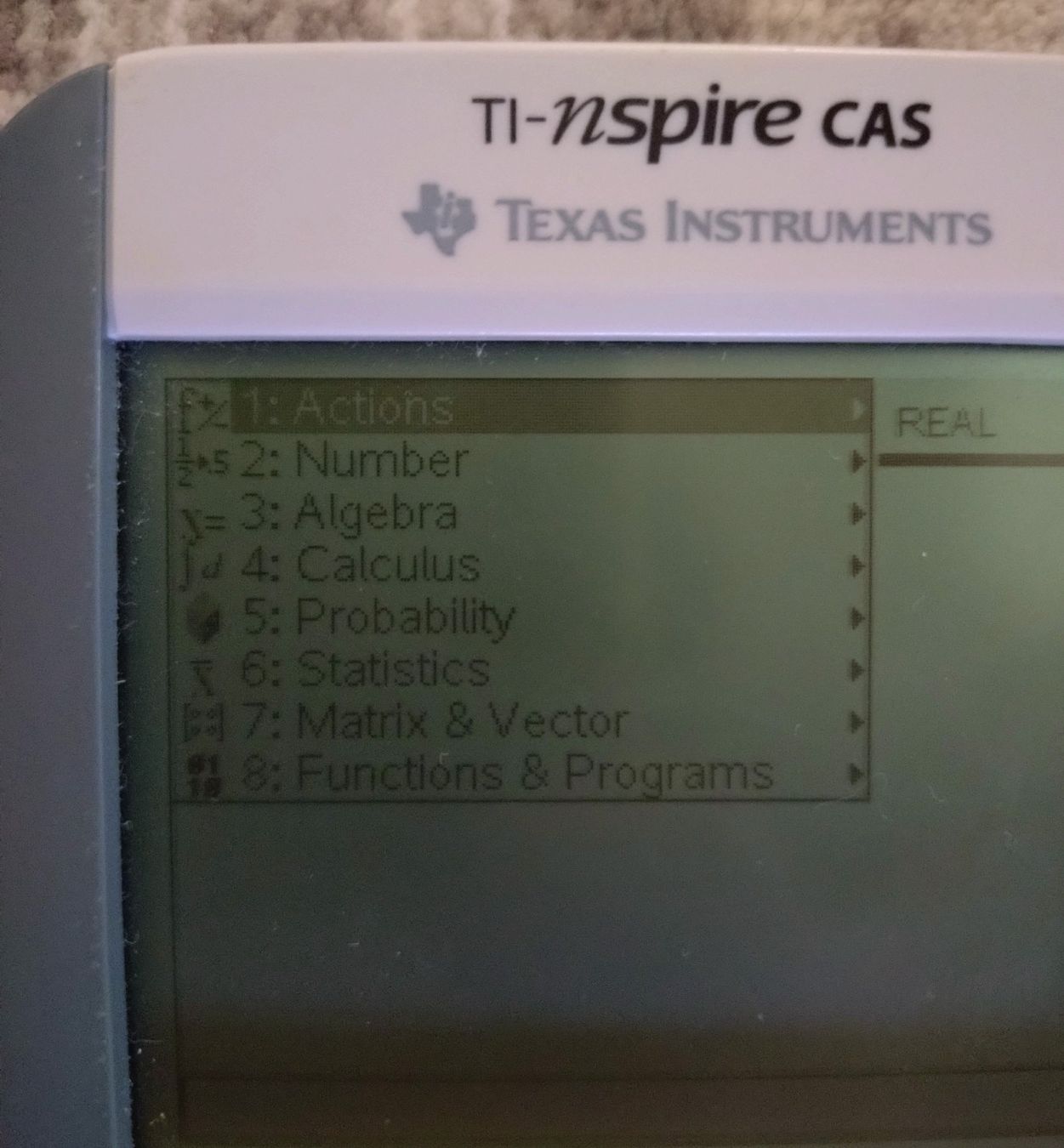 Texas Instruments Calcolatrici tascabili: TI-Nspire CAS Taschenrechner, Texas Instruments – Usato da Uzwil venduto da amvenzi 3