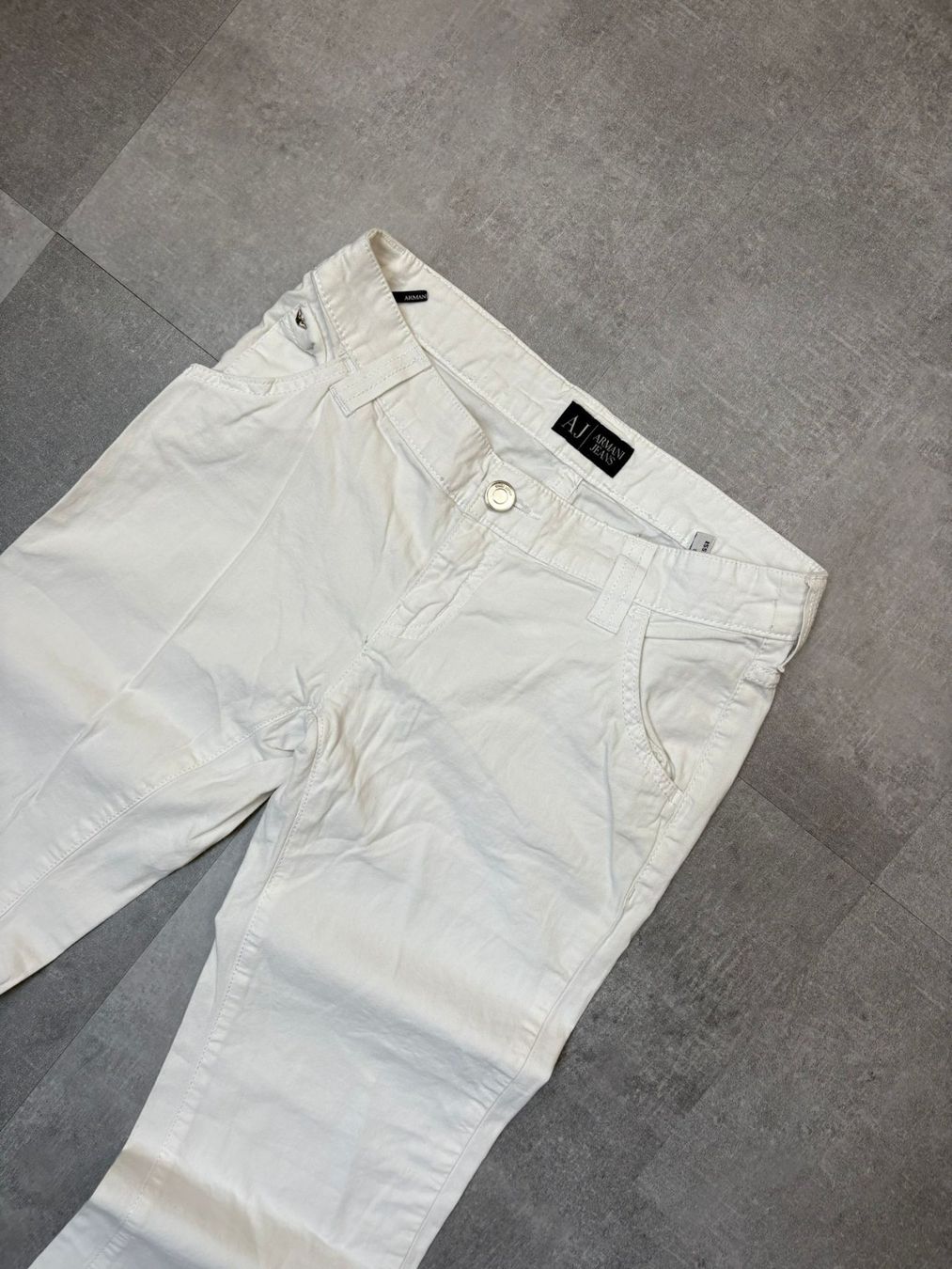 Armani Jeans: Vintage Armani Bootcut Flared Jeans - Grösse S/25 – Nuovo (secondo la descrizione) da Werdenberg venduto da hase.vintage 3