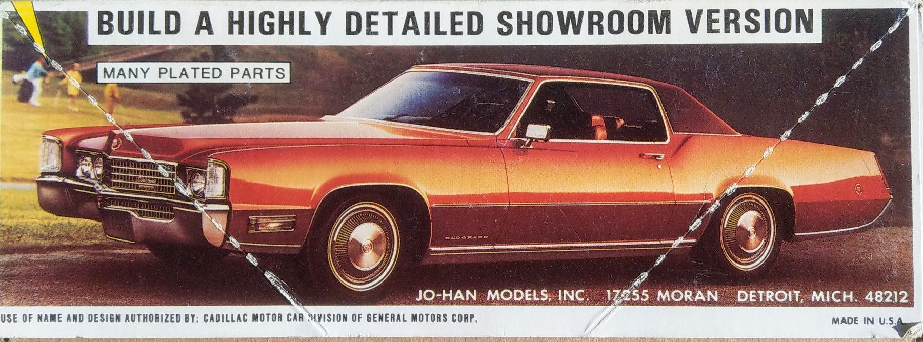 Cadillac Modellini d'auto: Johan 70 Cadillac Eldorado customizing kit C-5570 – Usato da Châtillens venduto da rei_y82w 1