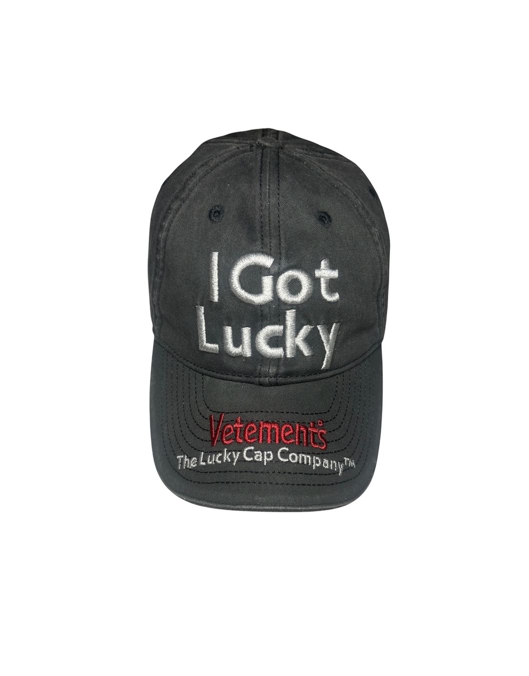 Copricapi, berretti & cappellini: Vetememts AW22 I Got Lucky Cap – Usato da Thierachern venduto da n.webl