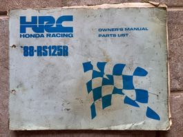 Honda RS125R HRC / RS 125 R