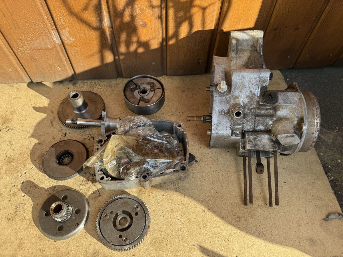 Puch Motori: Puch Za50 Motor Teilzerlegt – Usato da Glashütten venduto da Schraubermeisterz