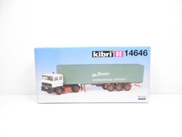 Kibri H0 14646 DAF Zugmaschine mit Koffersattelauflieger