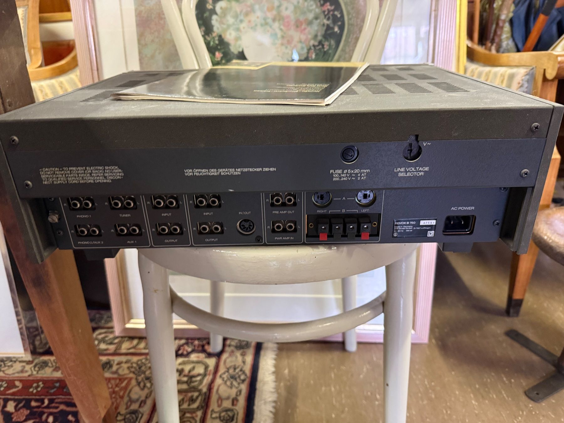 Amplificatori: STUDER REVOX Verstärker  B750 – Usato da Bern venduto da Jwpm66 3