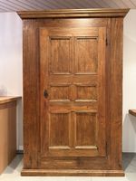 Antiker Schrank Holz massiv mit Türe guter Zustand