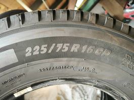 Pneumatici Michelin camper o furgone 225/75 R16