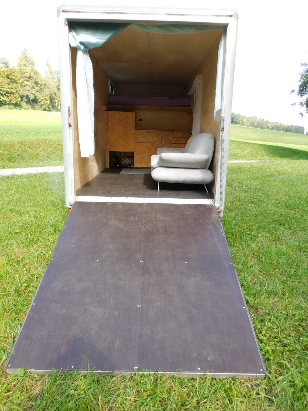 VW Veicoli da campeggio: VW LT 35 Camper / Wohnmobil mit Verladerampe – Usato da Ammerswil AG venduto da Anner03 4