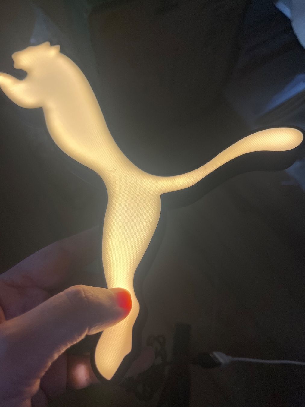 Lampade: Décoration lumineuse Puma – Nuovo (secondo la descrizione) da Noville venduto da Berlusconi55 1
