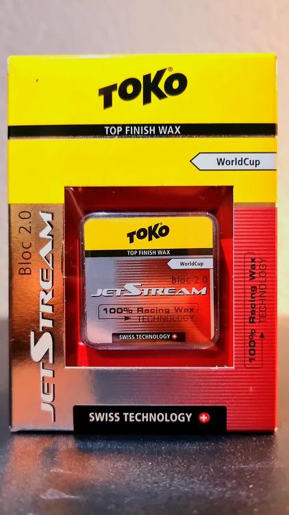 TOKO TOP FINISH WAX JET STREAM Bloc Red