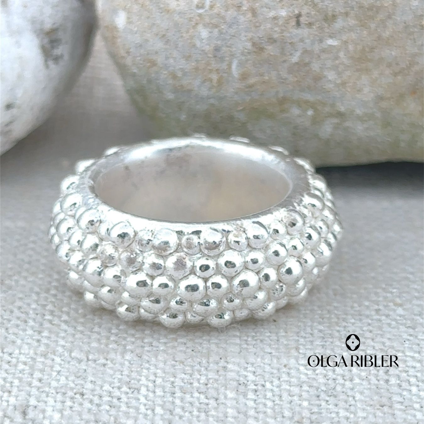Olga Ribler Anelli: 925 Sterling Silber Statement Ring Grösse 54 – Nuovo (secondo la descrizione) da Luzern venduto da Schmuckoutlet