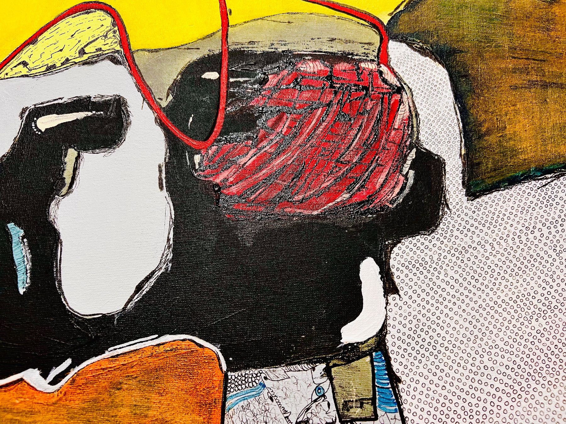 Gemälde: “Thought”50x70cm – Neu und originalverpackt aus Kreuzlingen von eszanza 4