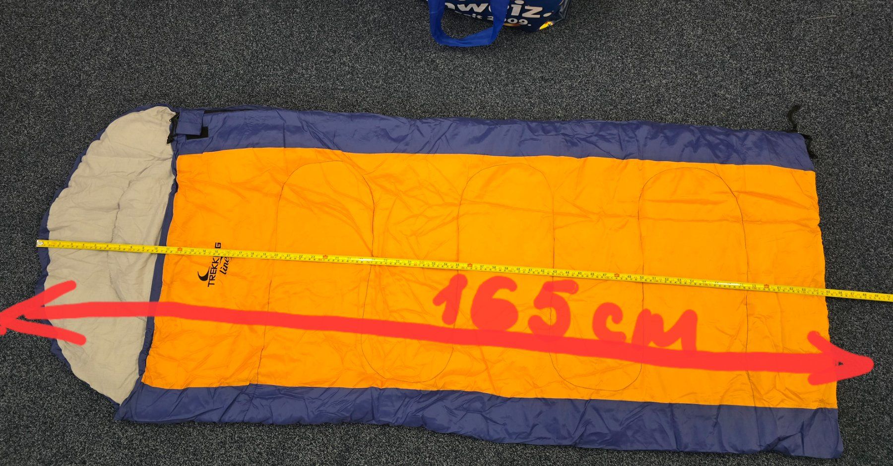 Sacchi a pelo: SCHLAFSACK  TREKKING LINE JUNIOR 70X165CM – Usato da St. Gallen venduto da CAPYCORP 8