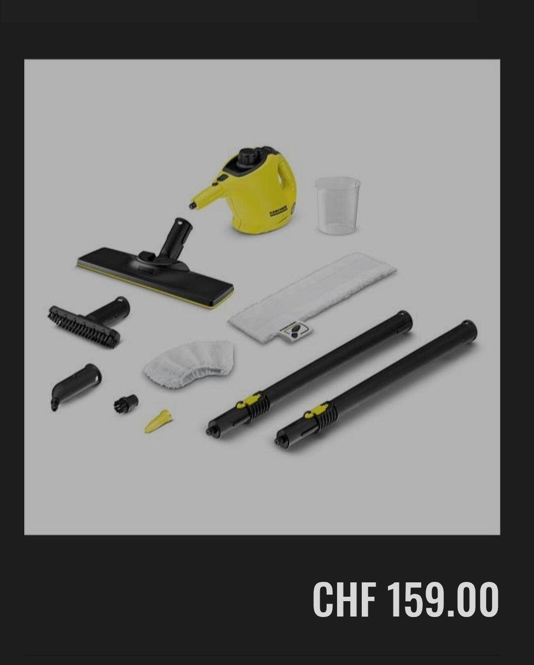 Kärcher Nettoyeurs à vapeur: Kärcher Dampfreiniger Easy fix  – D'occasion à Niederbipp par filou0711