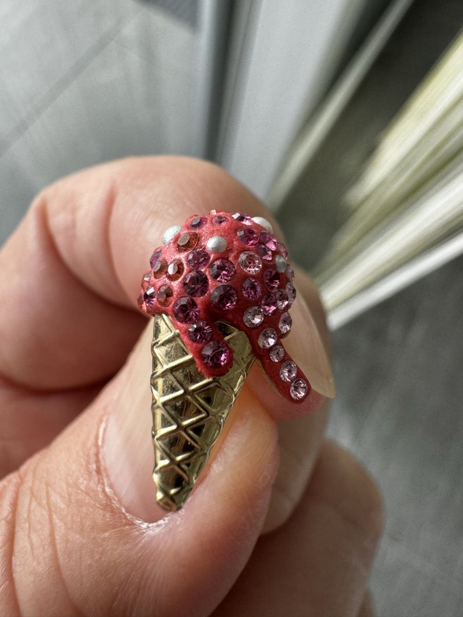 Swarovski Orecchini pendenti & Orecchini a lobo: Swarovski Ohrstecker Ice cream – Usato da Biberist venduto da Mi58 1