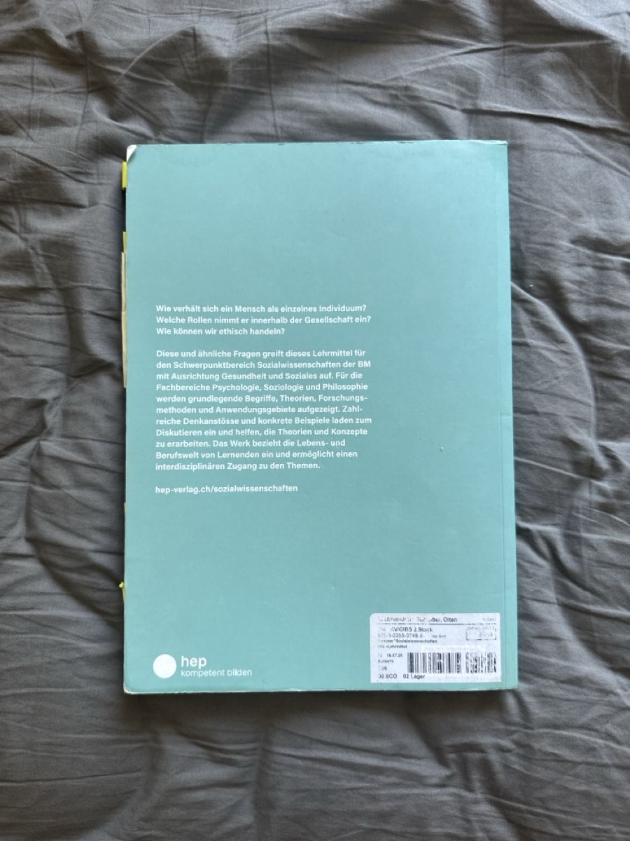 Bücher: Sozialwissenschaft Buch – Gebraucht aus Olten von h_Vgo 1