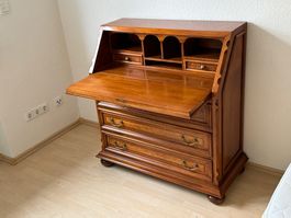 Biedermeier Sekretär Stilmöbel SELVA Kirschbaum