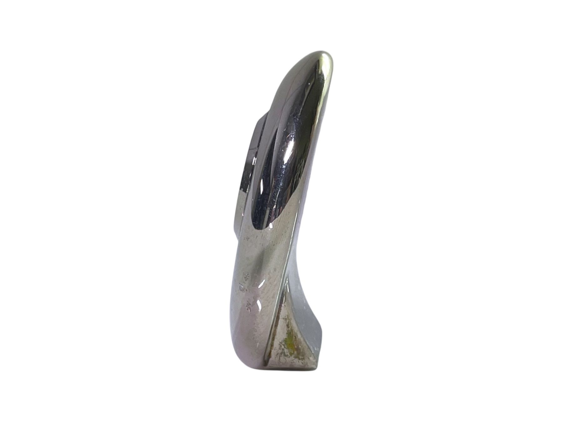 Orologi da terra & Orologi da parete: Quartz Tischuhr in Eiform silberfarben - Defekt – Usato da Luzern venduto da woti-shop 2