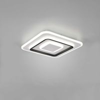 LED Deckenleuchte, Weiss, 39 cm x 39 cm