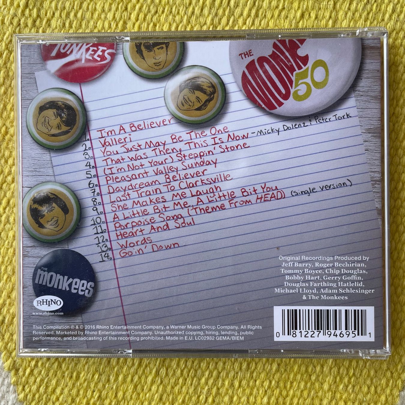 CDs: THE MONKEES-FOREVER – Gebraucht aus Rorschacherberg von CD-Roli 1