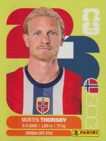 FIFA WORLD CUP 2026 Panini Sticker NOR 9 MORTEN THORSBY