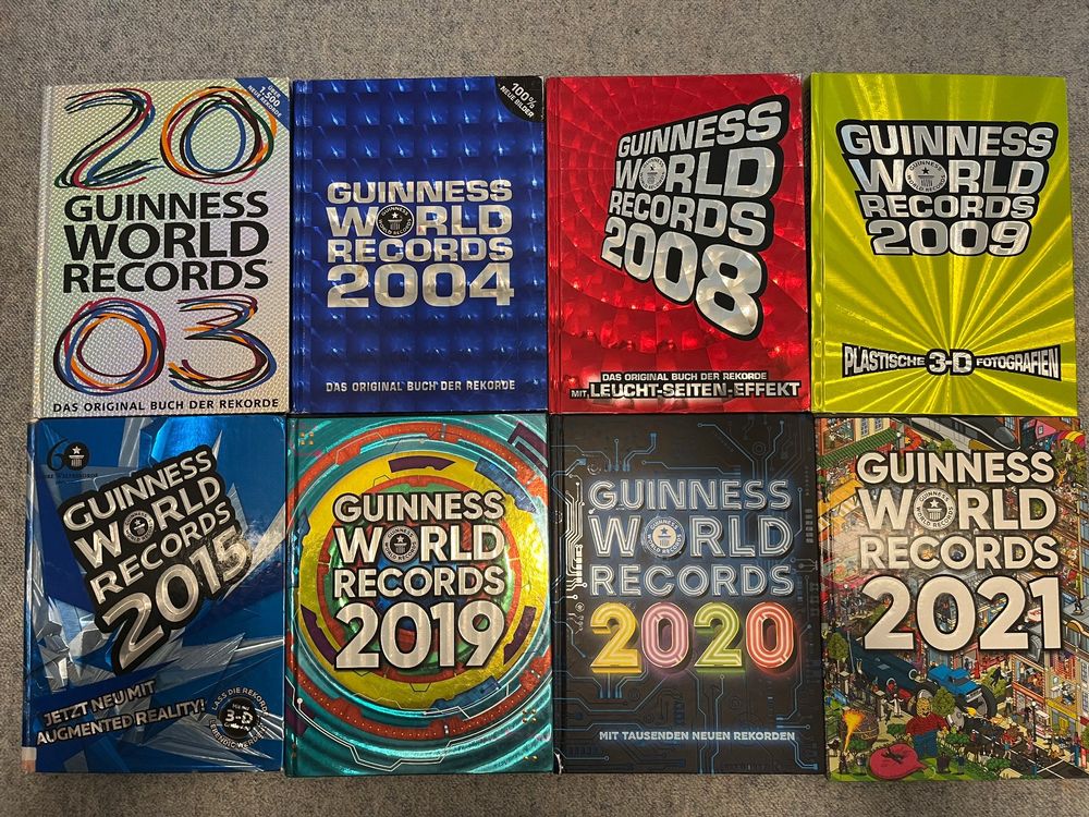 Guiness World Records 8x Kaufen auf Ricardo