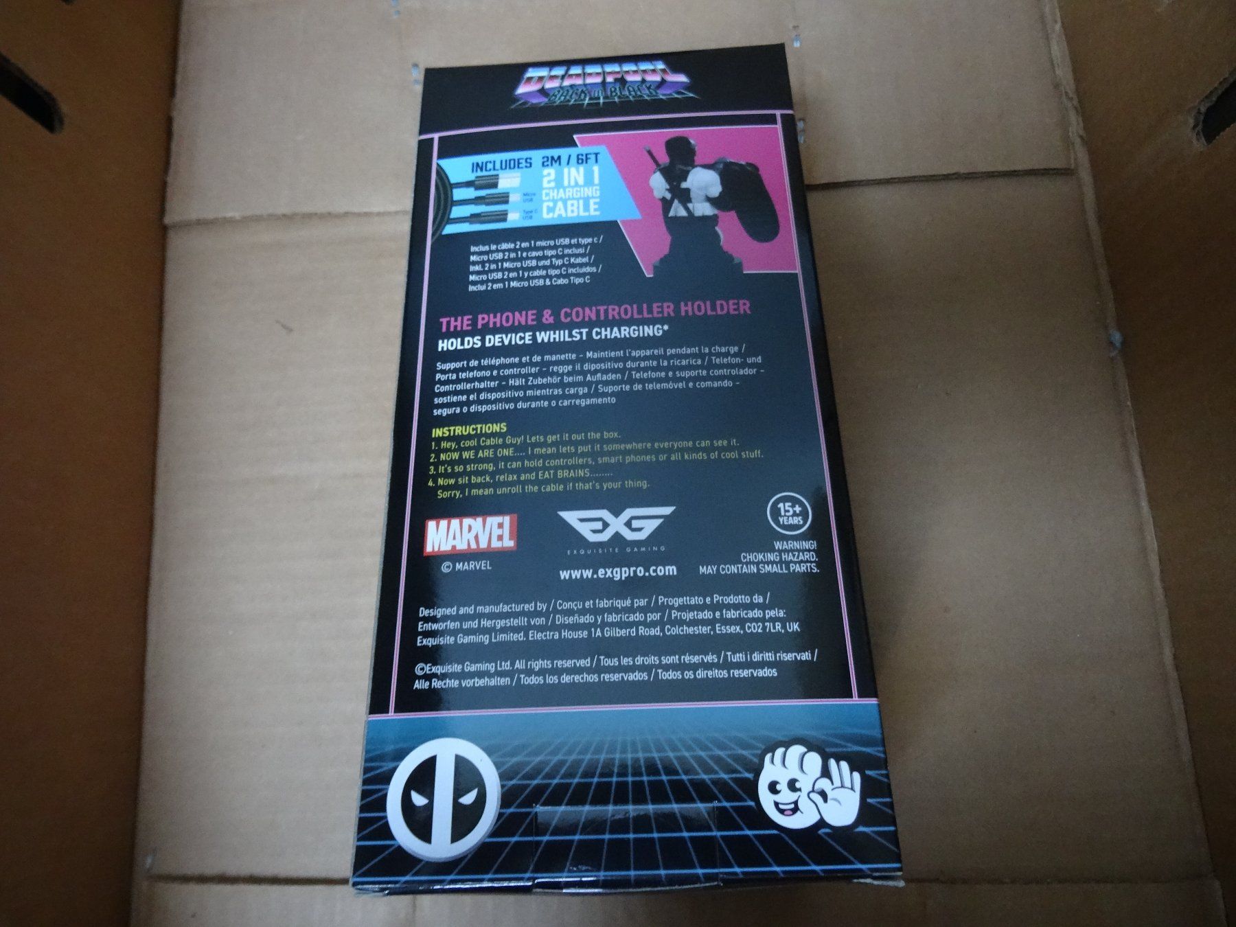 Spiele: Deadpool Controller-Halter Deko Neuware – Neu und originalverpackt aus Olten von Disc-Ausverkauf 2