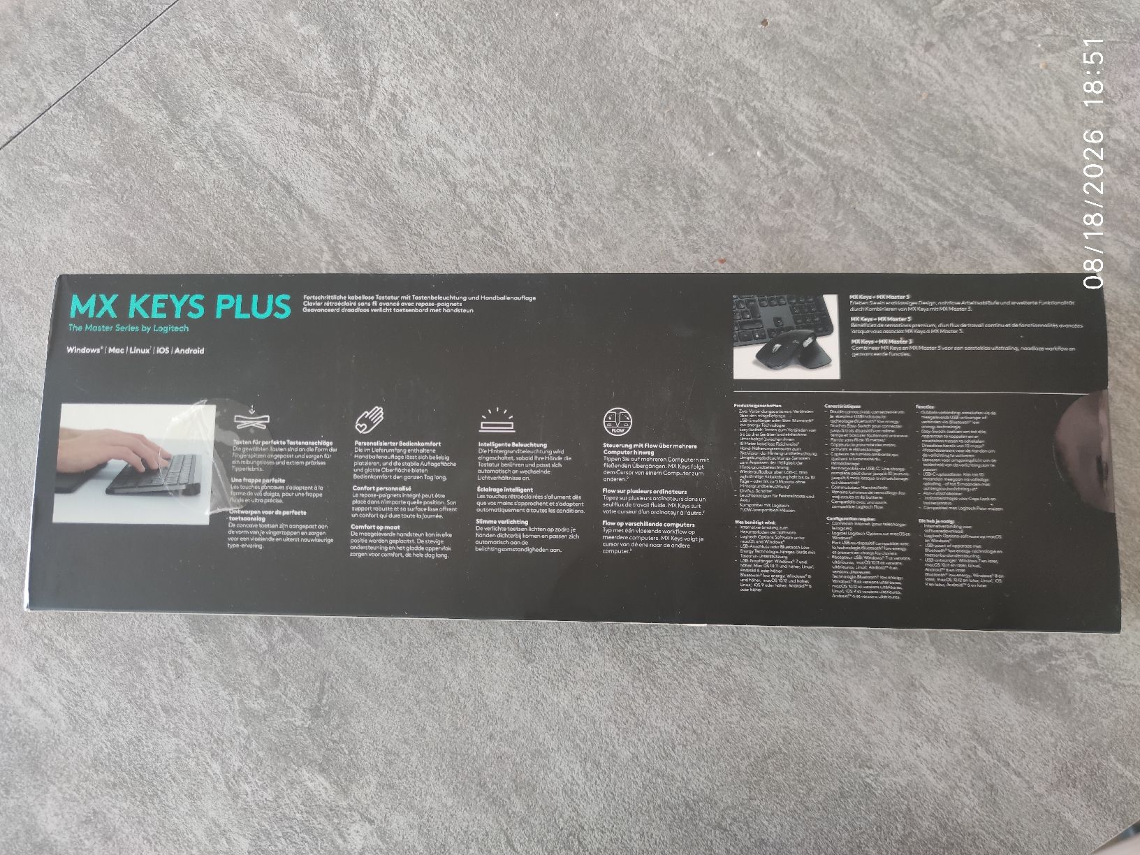 Logitech Claviers: Logitech MX Keys Plus – Neuf (Voir description) à Neuchâtel par Houssam_kourdache 1