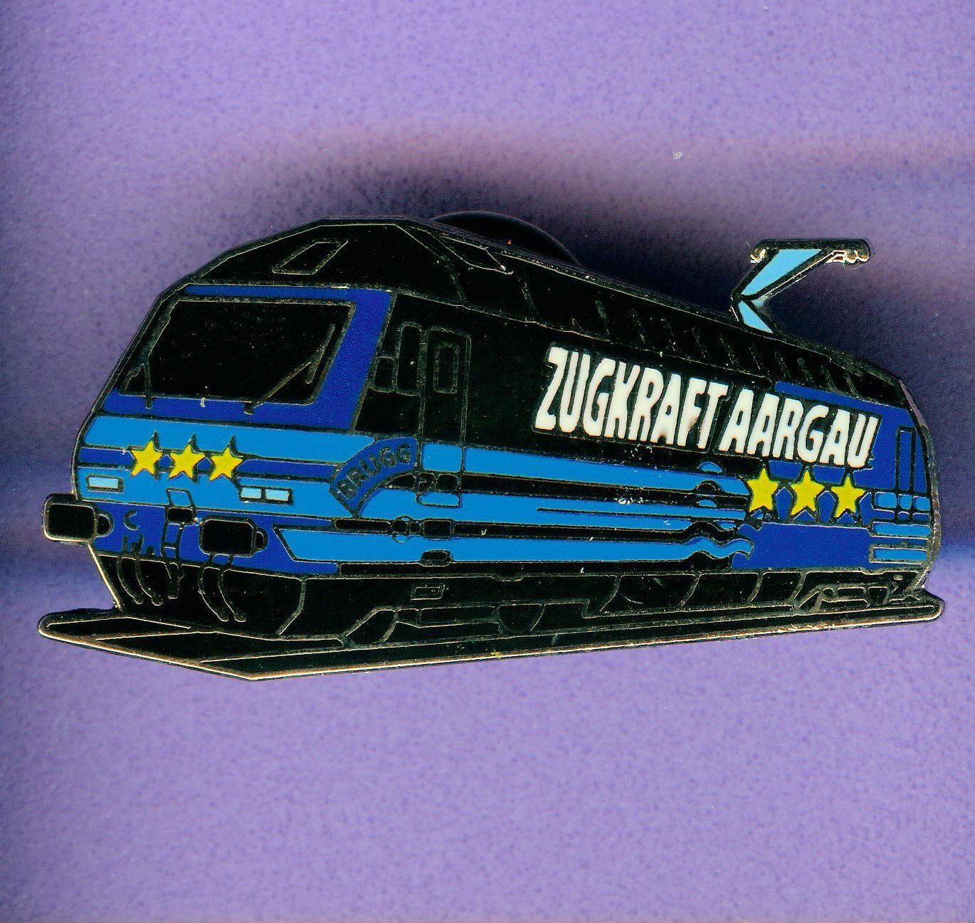 SBB/CFF/FFS Placchette & Badge: SBB  Re 460  ZUGKRAFT AARAU – Usato da Winterthur venduto da Sammleroase