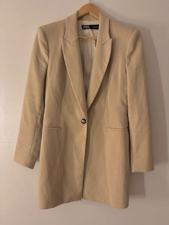 Zara Blazer / Übergangsjacke, beige, Gr. M - Top Zustand!