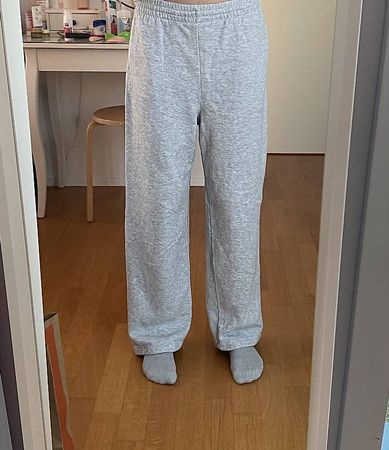 H&M graue Trainerhose