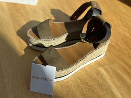 SeeByChloe Espadrilles Wedges Platform Sandals Gr. 39