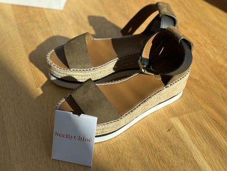 SeeByChloe Espadrilles Wedges Platform Sandals Gr. 39