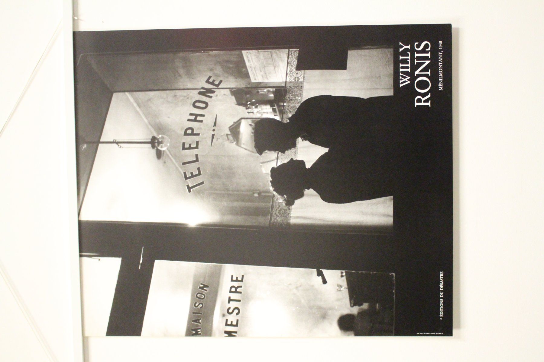 Grafica & Litografie: Ménilmontant, 1948 by Willy Ronis Offset Lithographie – Usato da Bruettisellen venduto da Collector_Store